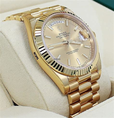 rolex day date president new|pre owned rolex president 40mm.